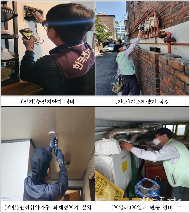2020년 재난취약가구 안전점검 및 정비사업 사진자료
