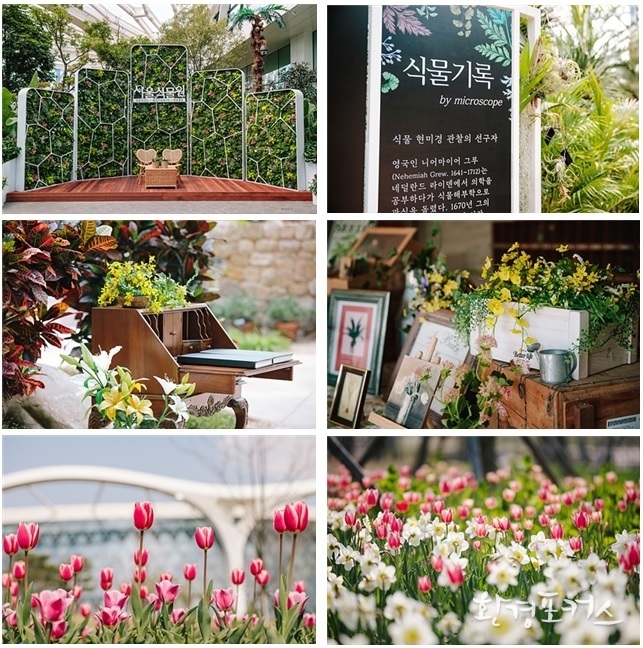 2021 서울식물원 봄꽃 전시 사진