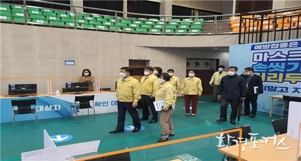 강화군 강화문예회관 방문 사진(4.12.)