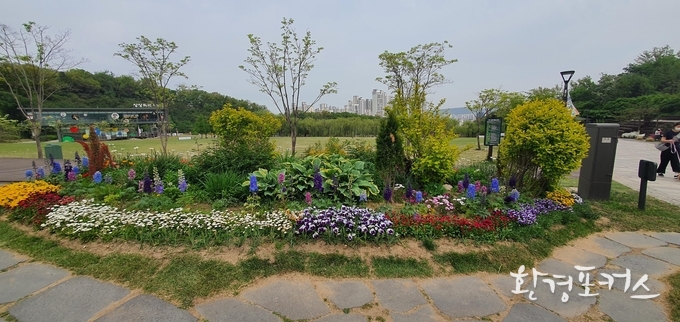 북서울꿈의숲 꽃나무 식재 사진
