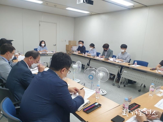해양쓰레기 효율적 관리를 위한 관계기관 협력회의 개최 사진