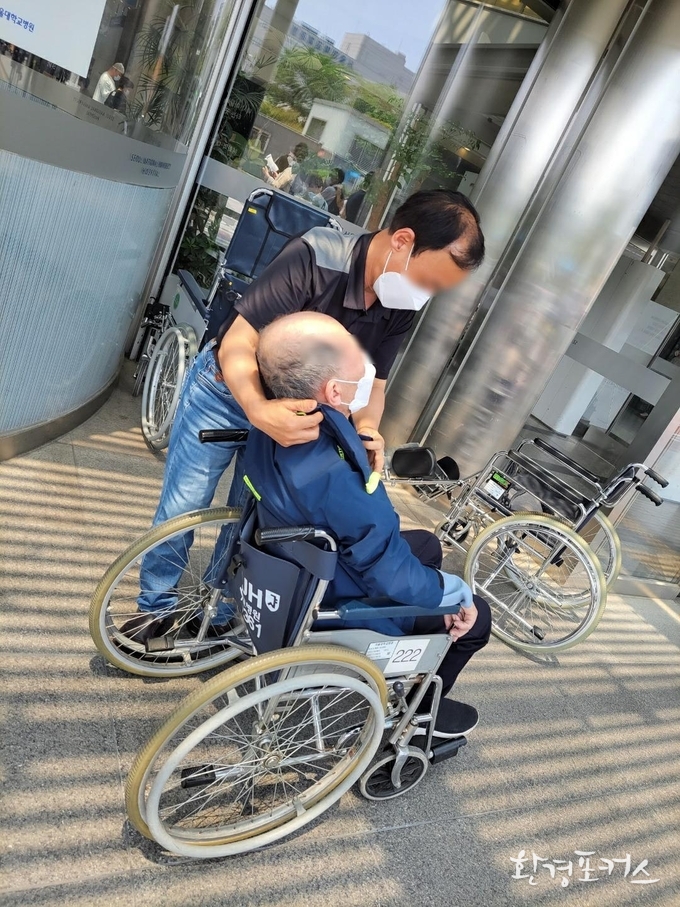 1인가구 병원 안심동행서비스 현장 사진