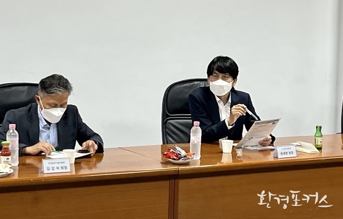 안세장 수도권대기환경청장과 인천환경기술인협회