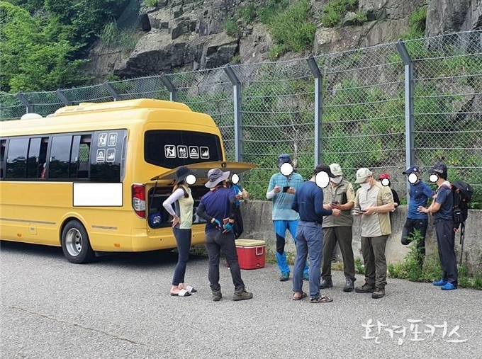 샛길 불법 출입 사진=국립공원공단 제공