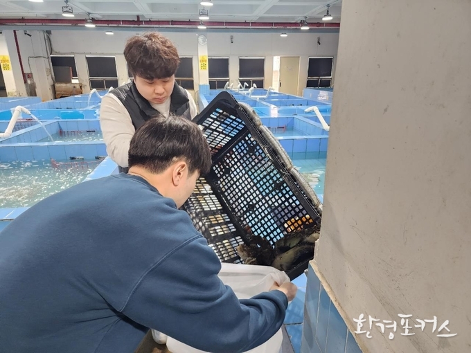 생산단계 수산물 방사능조사 시료수거