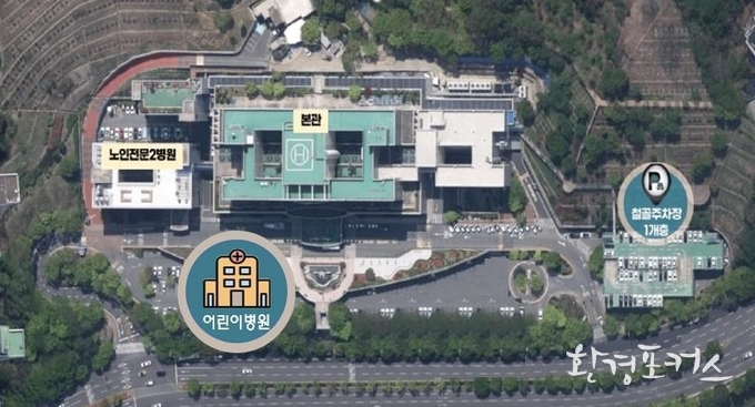 부산 어린이병원 위치도