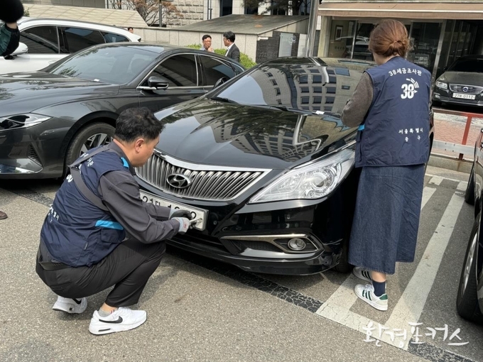 톨게이트 단속 등 합동단속 사진 (최근)