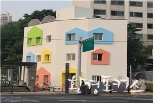 노들아이존 외부 전경