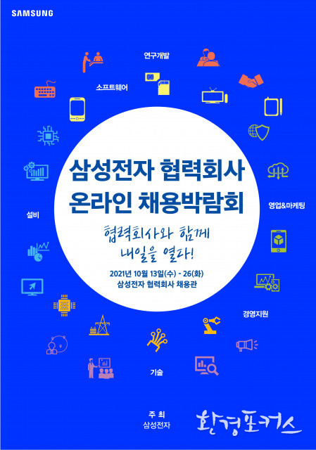삼성전자, ‘2021 협력 회사 온라인 채용 박람회’ 개최