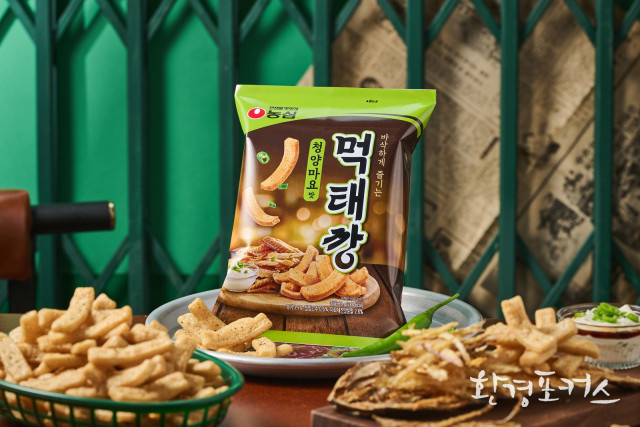 농심, 어른용 스낵 ‘먹태깡’ 600만봉 판매 넘었다