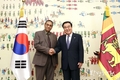 문희상 국회의장, 카루 자야수리야 스리랑카 국회의장 예방 받아