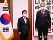박병석 국회의장, 야콥 할그렌 주한스웨덴대사 예방 받아