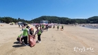 인천시, 여름 휴가철 맞아 을왕리 해수욕장에서 친환경 클린관광 캠페인 개최